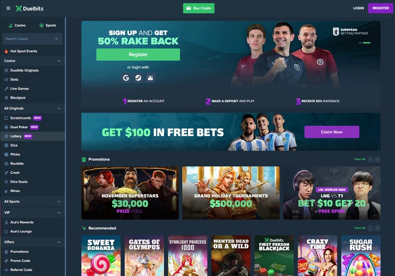 Best duelbits opiniones in Canada